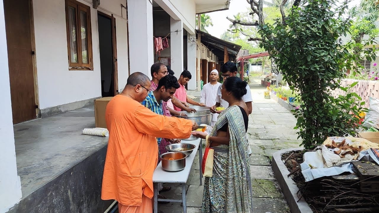  Special Puja to celebrate the Subha Nava Barsha 1430 / Bengali New Year 1430 / Assamese Bihu at RKM Digboi